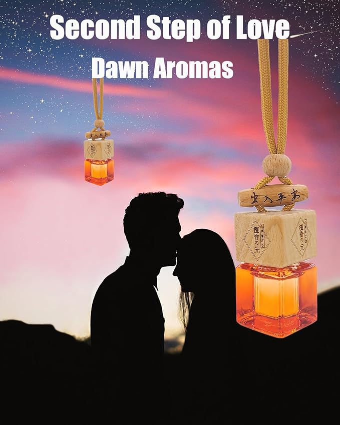 Car Air Freshener | 8ml Automotive Scents | 45-Days Long-Lasting Keep Fragrance | Automobile Hanging Diffuser Bottles | Remove Auto Odor Fresh Air for Men Home Deodorizer (1pcs,Dawn)