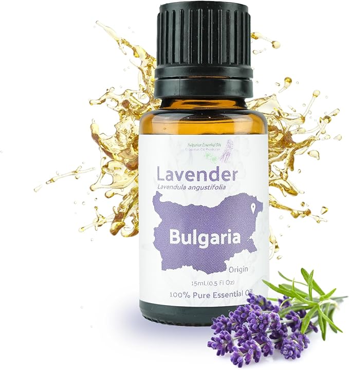 Lavender Oil - Bulgarian Essential Oils - Lavender Diffuser - Pure Therapeutic Grade (15ml)