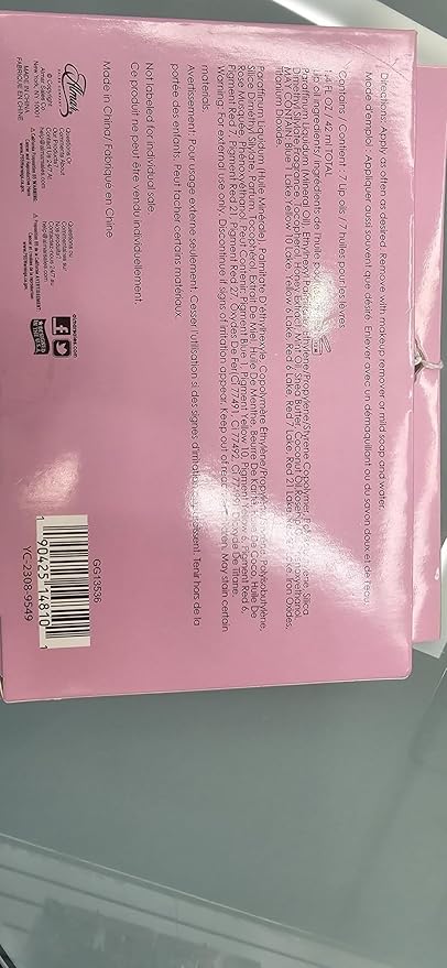 EXPRESSIONS 7pc Lip Oil Collection with Essential Oils - Hydrating Roll On Lip Oils Infused w/Natural Healing Essential Oils - Rollerball Lip Oils, Vitamin Enriched Lip Glow Oil Set