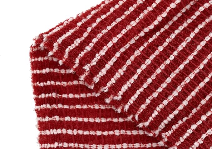 Exfoliating Washcloth [Made in Japan] Extra Long Exfoliating Towel Special Texture Makes Fluffy Foam Lather, Back Scrubber, Dead Skin Cell Remover, Loofah for Women and Men (Red)