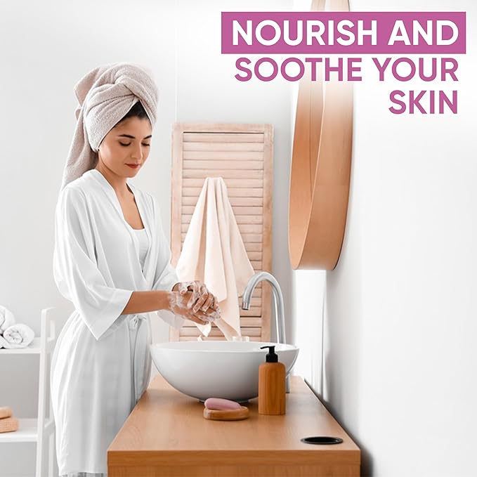 HERBOGANIC Ginger Extract, Cornstarch and Rose Water Herbal Soap | Pack of 6 of 5oz soap Bar | Ideal for Men and Women, Soothing and Nourishing Soap for Moisturization