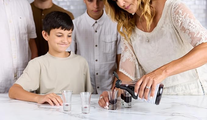 Elderberry Queen Organic Elderberry Syrup 24 Fl Oz - Immune Support Formula with Sambucus Black Elderberry & Aronia Berry - Pure Natural Certified Organic Elderberry Syrup for Kids and Adults