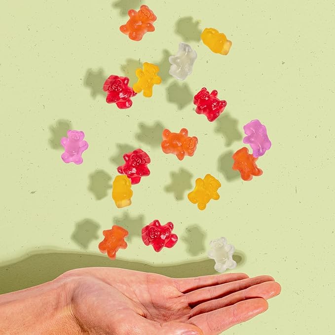 Black Forest Organic Gummy Bears Candy, 0.8 Ounce Pouches (65 Count) (Pack of 2)