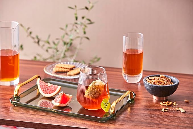 Damtuh Grapefruit Honey Black Tea – Fruity & Sweet Herbal Tea Blend, 20 Tea Bags (1g each)