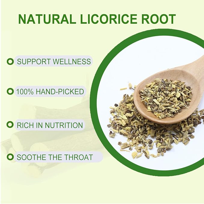Jarteela - Licorice Tea Bag, 2g x 40 Count - Natural Pure Licorice Root Tea Bags - Non-GMO - Caffeine-free Tea -Support Digestion & Healthy Skin