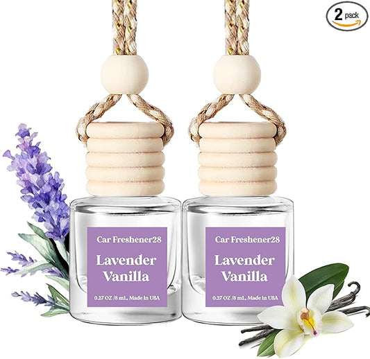 Car Air Freshener Hanging,Cute Air Diffuser for Car, Long Lasting Car Air Fresheners, Car Fresheners for Women, Made in USA(2 Pack)