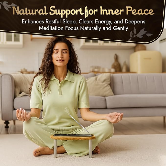 Sagrada Madre Yagra-Yagra Natural Incense Sticks, 8 Sticks (9" Each) - Handmade Citrusy Aroma for Abundance, Prosperity & Wealth - Ideal for Meditation & Spiritual Practice with 1-Hour Burn Time