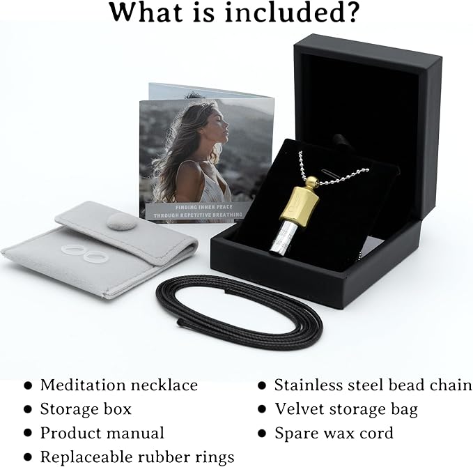 528 Hz Breathing Meditation Whistle Stress Relief Calm Meditation Whistle Frequency Sound Healing Device by Adjusting The Breathing for Anxiety Relief Gold