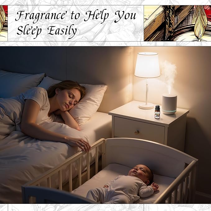 HIQILI Wild Bluebell Diffuser Oil for Scent Diffusers, Inspired by Jo M.lone's, Work & Relax, Ideal for Office, Bathroom, Travel - 0.34 Fl Oz