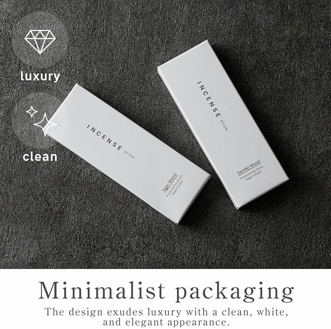 Kyoto Agarwood Incense Sticks - Japanese Temple Aroma, Ideal for Relaxation & Meditation, Approx. 60 Sticks (0.44 Pounds) - Premium Quality Incense for Spiritual & Home Use Nagomikobo