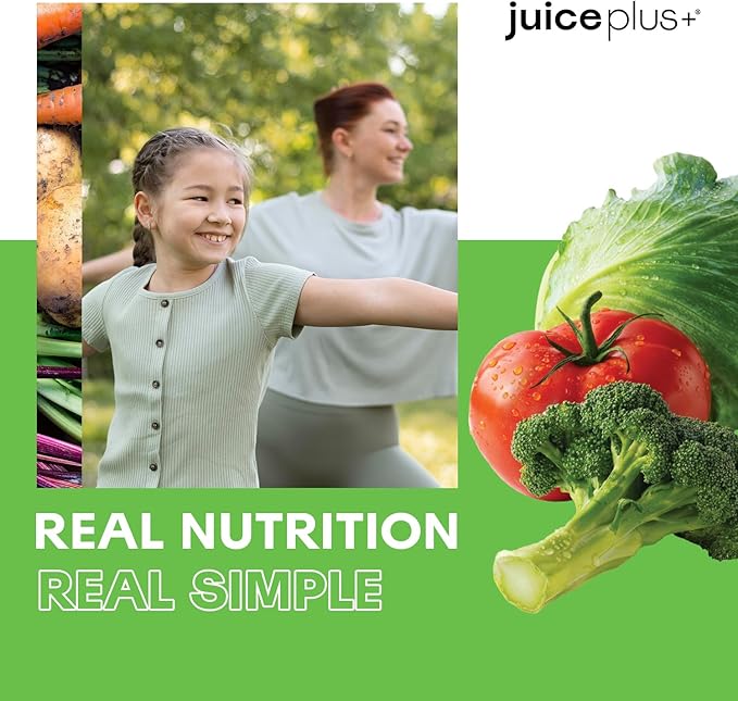 JuicePlus+ Vegetable Blend Soft Chews (Chewables) - Delicious Vegan Gummies with 11 Nutrient-Rich Vegetables for Daily Wellness! Boost Intake of Vitamins & More - For Kids & Adults - (1-mo, 30 Chews)