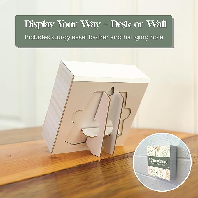 2026 Motivational Calendar | Includes 365 Positive Quotes and Affirmations, Enjoy a Whole Year of Inspirational Quotes, Phrases & Affirmations for Success, Happiness & Personal Growth