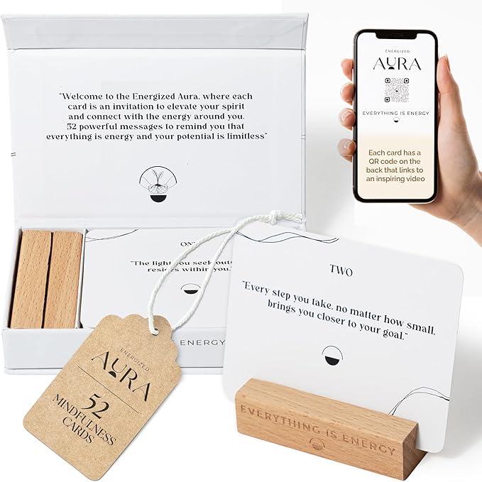 52 Positive Affirmation - Mindfulness Cards - Daily affirmations for Men and Women - Positive Affirmations - Daily Affirmation - Spiritual Cards