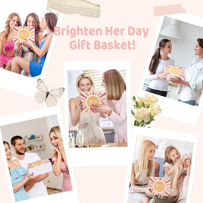 Gift Baskets for Women, Birthday Gifts for Women Get Well Self Care Package After Surgery Thinking of You Gifts Sympathy Gift Unique Christmas Box w/ Blanket for Her Mom Sister Best Friend Wife