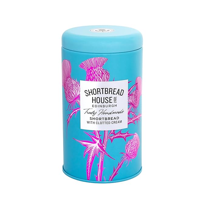 Shortbread House of Edinburgh Clotted Cream Shortbread Biscuits, Truly Handmade, 4.9 Ounce (Pack of 1)