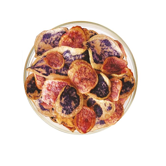 KIWA Native Andean Potato Chips - Healthy Veggie Snacks - Vegetable Snacks for Kids & Adults - Deliciously Crunchy Kettle-Cooked Chips - Gluten-Free & Non-GMO (3 Individual Snacks Pack)