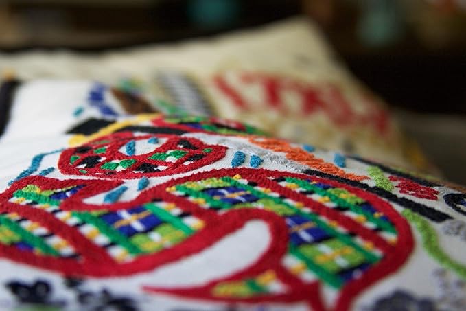 Catstudio Scotland Embroidered Decorative Throw Pillow