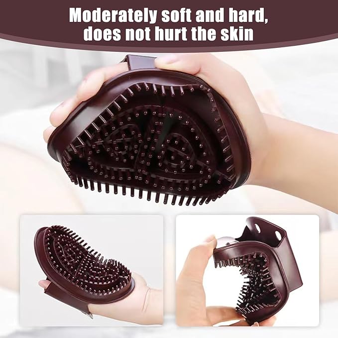 2pcs Meridian Brush Massage Brush,Beauty Salon Professional Custom MeridianBrush, Full Body Relaxation Meridian Massage Brush