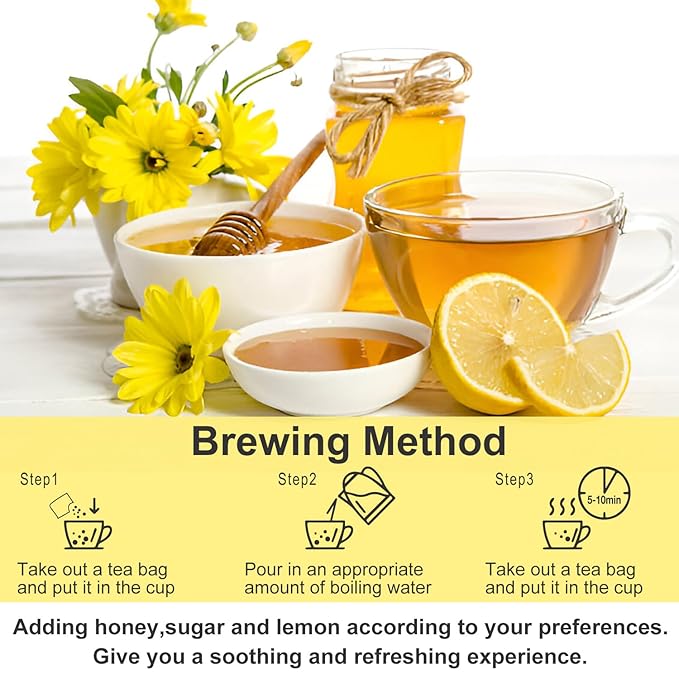 Dandelion Wolfberry Tea Bags - Kidneys & Liver Tea, Seven Herbal Tea Natural Blend, Dandelion Chinese Wolfberry Tea 120g/Bag (1Bag(12pcs))