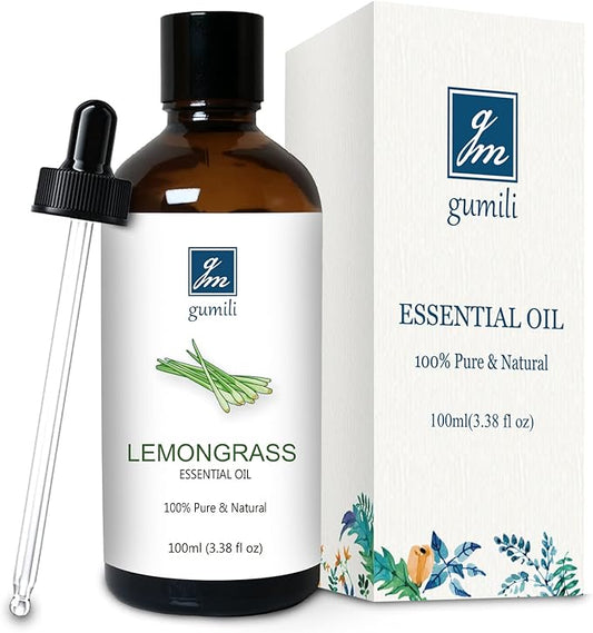 Lemongrass Essential Oil for Diffusers, 100ml