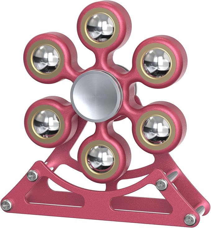 Desk-Fidget-Toys for Ferris-Wheels-Spinner: 4mins Metal Kinetic-Spinner Cool-Gadgets for Office Home School Christmas, EDC-Toy ADHD Tools Cool-Stuff Stress Relief Gift for Kid Children Teen Adult