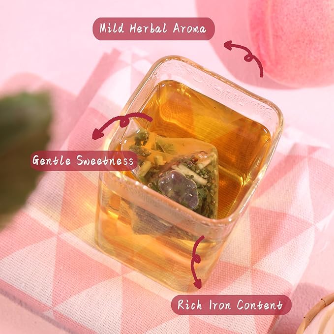 Jarteela - Raspberry Leaf Tea Bag, 1.5g x 60 Count - Natural Red Raspberry Leaf Herbal Tea Pregnancy - Premium Herbs - Non-GMO - Caffeine-free Tea - Aids In Digestion