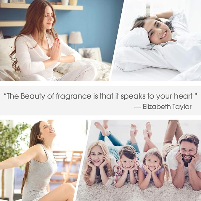 Essential Oils Set for Diffusers for Home, CAKKI Fragrance Oils Gift Set, 6X10ml Pure Aromatherapy Oils,with Pure Seduction, Love Spell,Coconut Passion, Aqua Kiss, for Candles Making