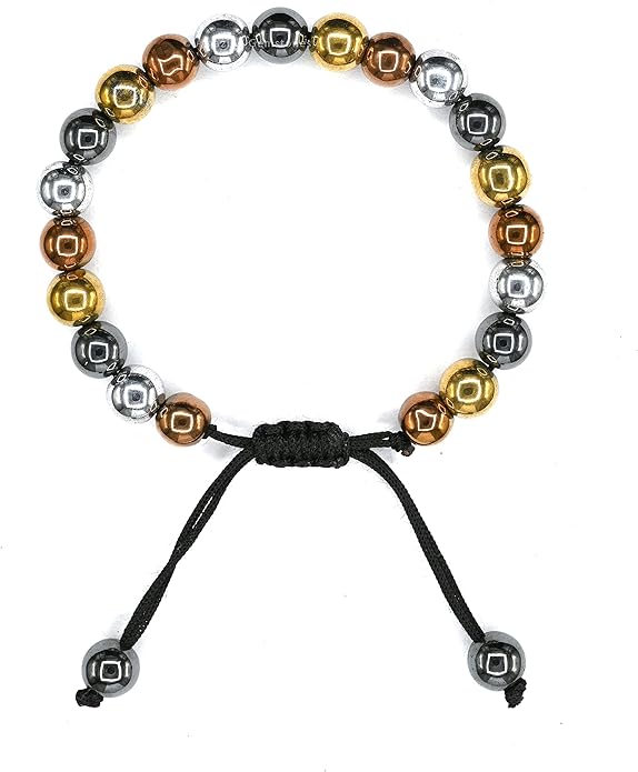 Natural Healing Crystal Bracelet for Women - Mens Bracelet Energy Balancing Gemstones Set - Adjustable Stone Bead Bracelet for Men and Women - Chakra Crystal Therapy Accessory, Meditation