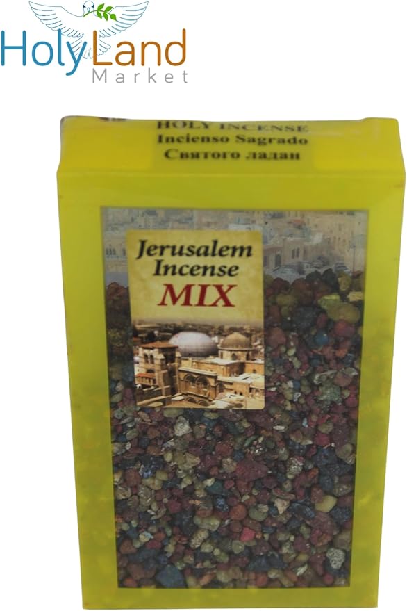 Holy Land Market Incense From Jerusalem - 100 Grams (3.5 Ounces) (Mix)