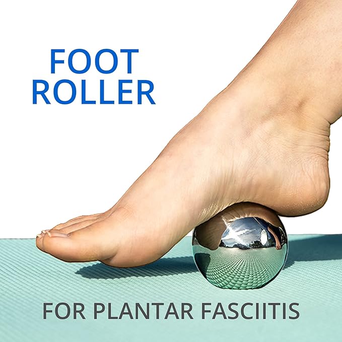 Body Back Glacier Ball - Cryosphere Therapy Massage Roller Ball, Ice Roller Ball, Cold Ball for Plantar Fasciitis Relief with Removable Ice Roller for Face or Lacrosse Ball Rolling