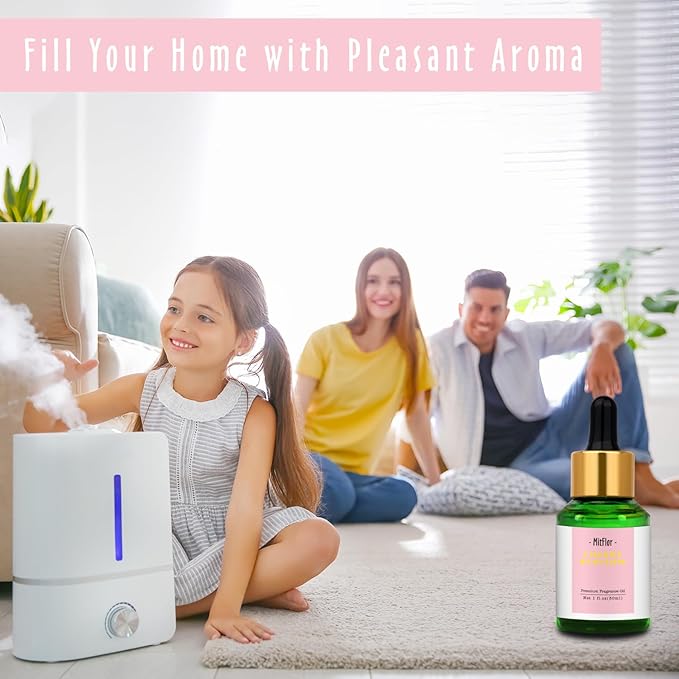 Cherry Blossom Fragrance Oil, MitFlor 30ml Single Scented Oil, Large Size Premium Grade Fragrance Oil for Diffuser, Soap & Candle Making Scent, Aromatherapy Oil, Floral Scent for Home Fragrance