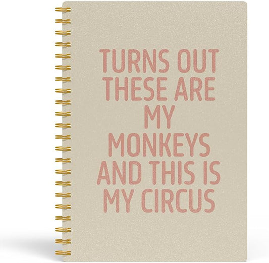 Funny Notebooks for Work,Funny Boss Day Gifts, Boss Gifts for Men Women, Funny Gifts for Boss, Boss Office Decor, Spiral Notebook 5.5x8.3 Inch