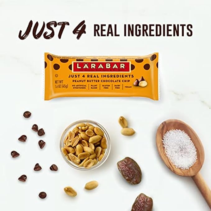 Larabar Chocolate Variety Pack, Fruit and Nut Bars, Gluten Free and Vegan, 28.8 oz, 18 Ct