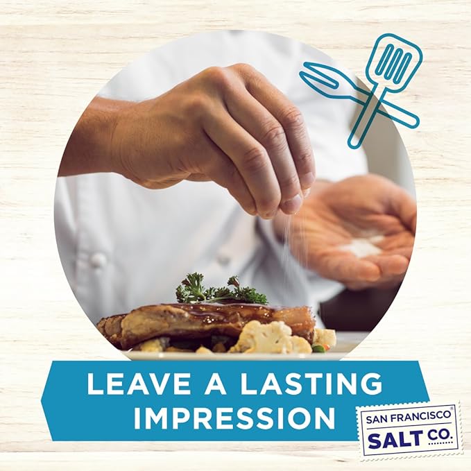 Gourmet Sea Salt - 2 lbs. Fine Grain by San Francisco Salt Company