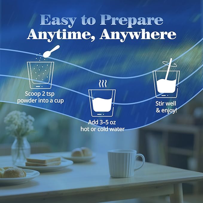 Calm Magnesium Powder, Ashwagandha, L-Theanine, GABA & 6 Mushrooms | Magnesium Glycinate Supplement for Relaxation & Calm Support | Non-GMO, Gluten-Free, Blueberry Flavor, 6.35oz