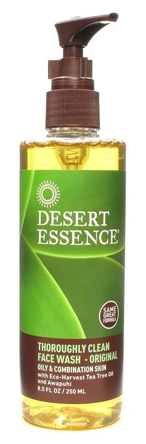 Desert Essence Face Wash Thrghly Clean