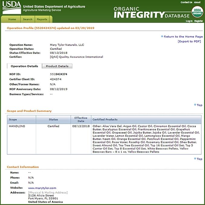 Lavender Essential Oil (4 oz) Premium Therapeutic Grade, 100% Pure and Natural, Perfect for Aromatherapy, Diffuser, DIY by Mary Tylor Naturals