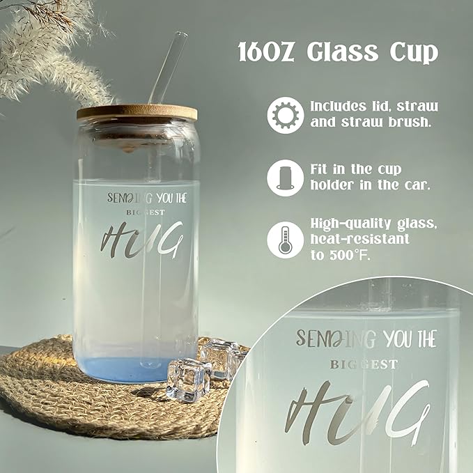 Get Well Soon Gift Baskets - 12PC Care Package for Women After Surgery, Birthday, Sympathy & Grief Gifts (Grayish)