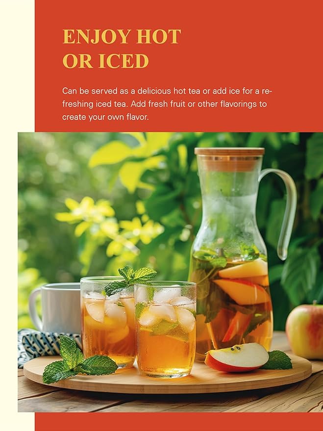 GLDNT Organic Rosehips Tea Bags, Organic Rose Hips, Fruity Flavor and Aroma, Caffeine Free, 100 Count