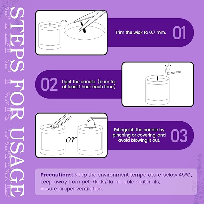 KOTKAS Ocean Breeze Scented Candles - 8oz Natural Scented Soy Candles Non Toxic, Aromatherapy Candles for Home Scented Candles Gifts for Women Bath Relaxing Calming Soothing Relaxation Stress Relief