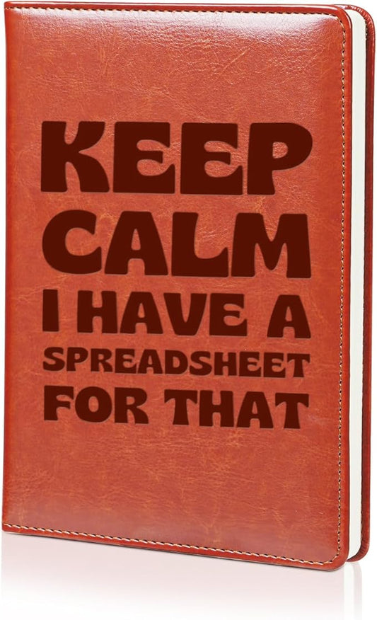 LBWCER Inspirational Motivational Gifts,Little Reminders Journal Notebook,Little Reminders Hardcover Notebook,Motivational Journal (KEEP CALM)