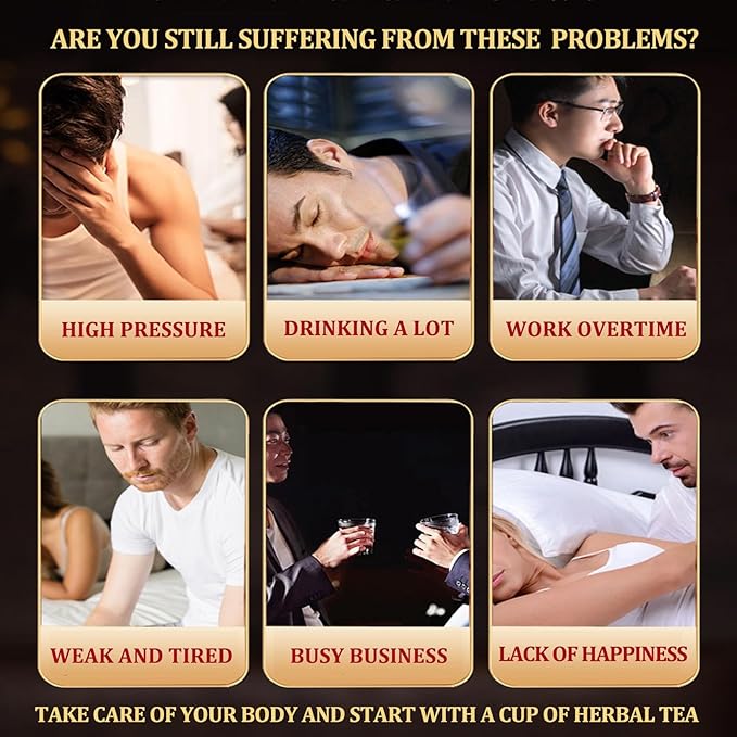 kidney Tea Formula Ginseng Six Treasure Tea, 6 Precious Ingredients Formula for Kidney Detox, Natural Ginseng Five Treasures Teabag for Women & Men, No Additives, Sugar&Caffeine (25 Pcs 1 Bag)