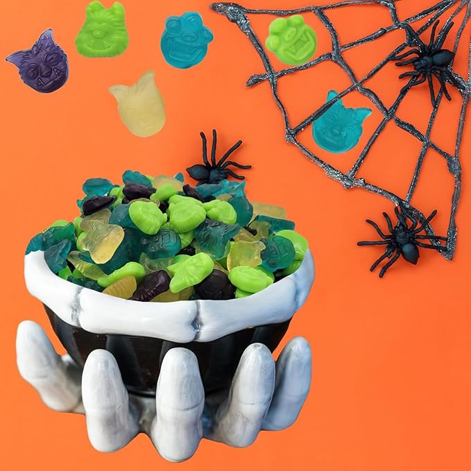 Fruidles Monster Gummy Halloween Candy, Trick-Or-Treat Creepy Party Bag Fillers, Non-GMO (5 Pounds (Bulk))