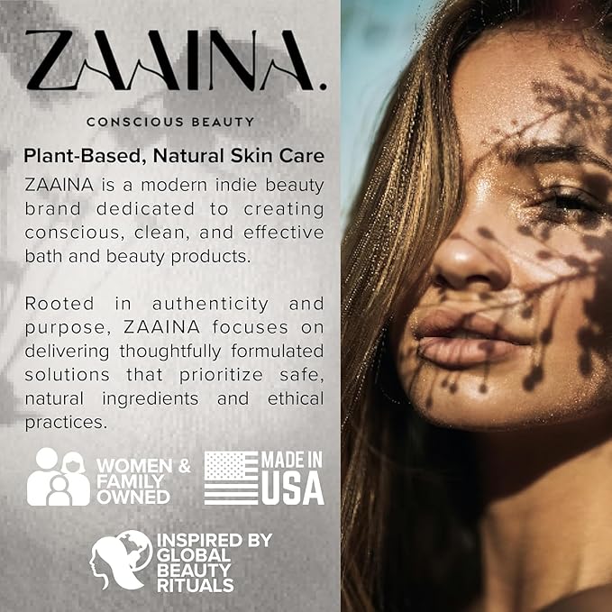 ZAAINA Spa Gift Set for Her - Relaxation Spa Kit for Women, Handmade in USA, Pampering At Home Bath and Body Self Care Spa Package, Luxury Spa Birthday Gifts for Women, Spa Gift Basket for Mom