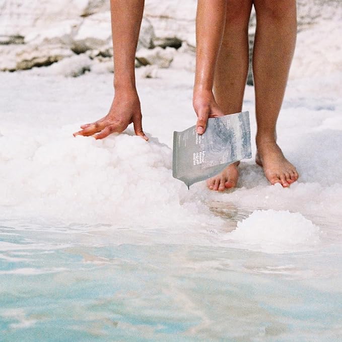 Dead Sea Magnesium Flake Bath Soak - 100% Pure Magnesium Chloride Flakes w/Lavender Infused Essential Oil (2.2 lb Bulk)