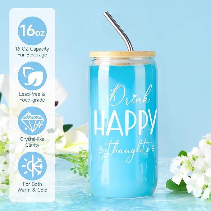 Birthday Gifts for Women, Relaxing Spa Gift Baskets for Women, Ocean Scented Self Care Gifts, Mothers Day Bath and Body Inspirational Gift Set for Mom Her Wife Best Friends Sister Girlfriend Coworker