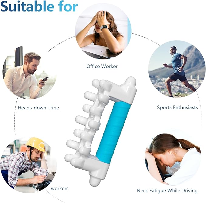 Fascia Massage Tool Blaster for Cellulite,Handheld Myofascial Release Tool for Deep Tissue Massage,Trigger Point Massage Tool for Manual Massage of Neck & Back