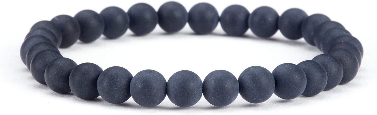 Cherry Tree Collection - Small, Medium, Large Sizes - Gemstone Beaded Bracelets For Women and Men - 6mm Round Beads