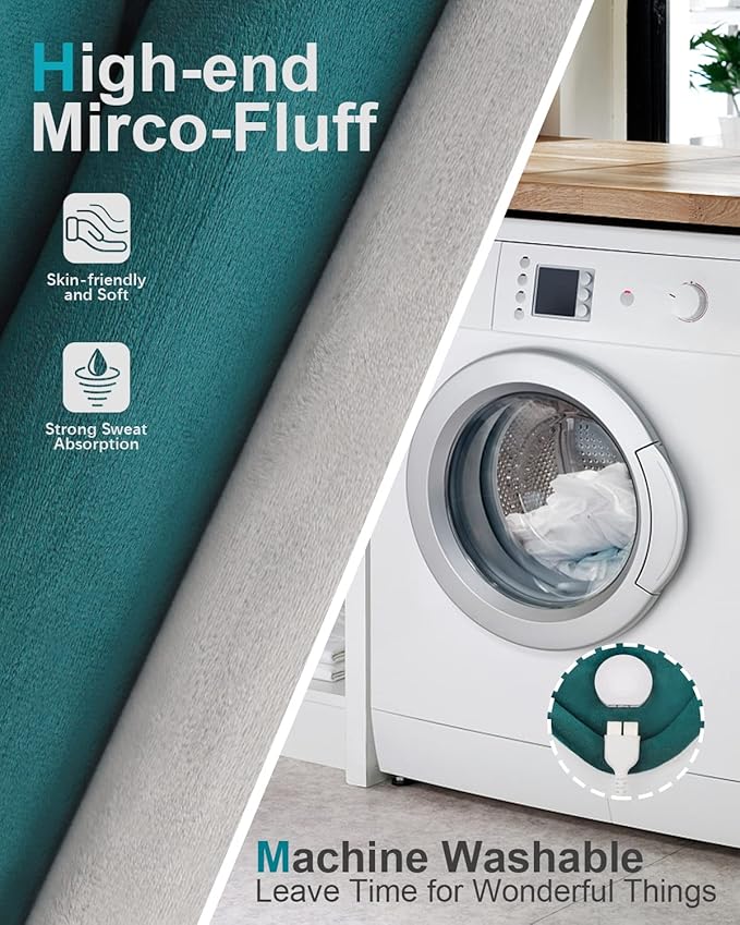 Heating Pad for Neck Shoulders Back Pain Relief, Birthday Gifts for Women Mom Grandma Elderly Lady, Dry Moist Heated Pad Neck Wrap Warmer, Christmas Stocking Stuffers for Her Wife Girlfriend, Blue