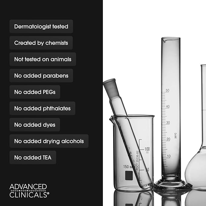 Advanced Clinicals Vitamin C Cream Visibly Brightening Body Lotion | Vitamin C Moisturizer Skin Care Body Cream For Women & Men Helps Visibly Improve Look Of Dark Spots & Uneven Skin Tone, 16 Ounce